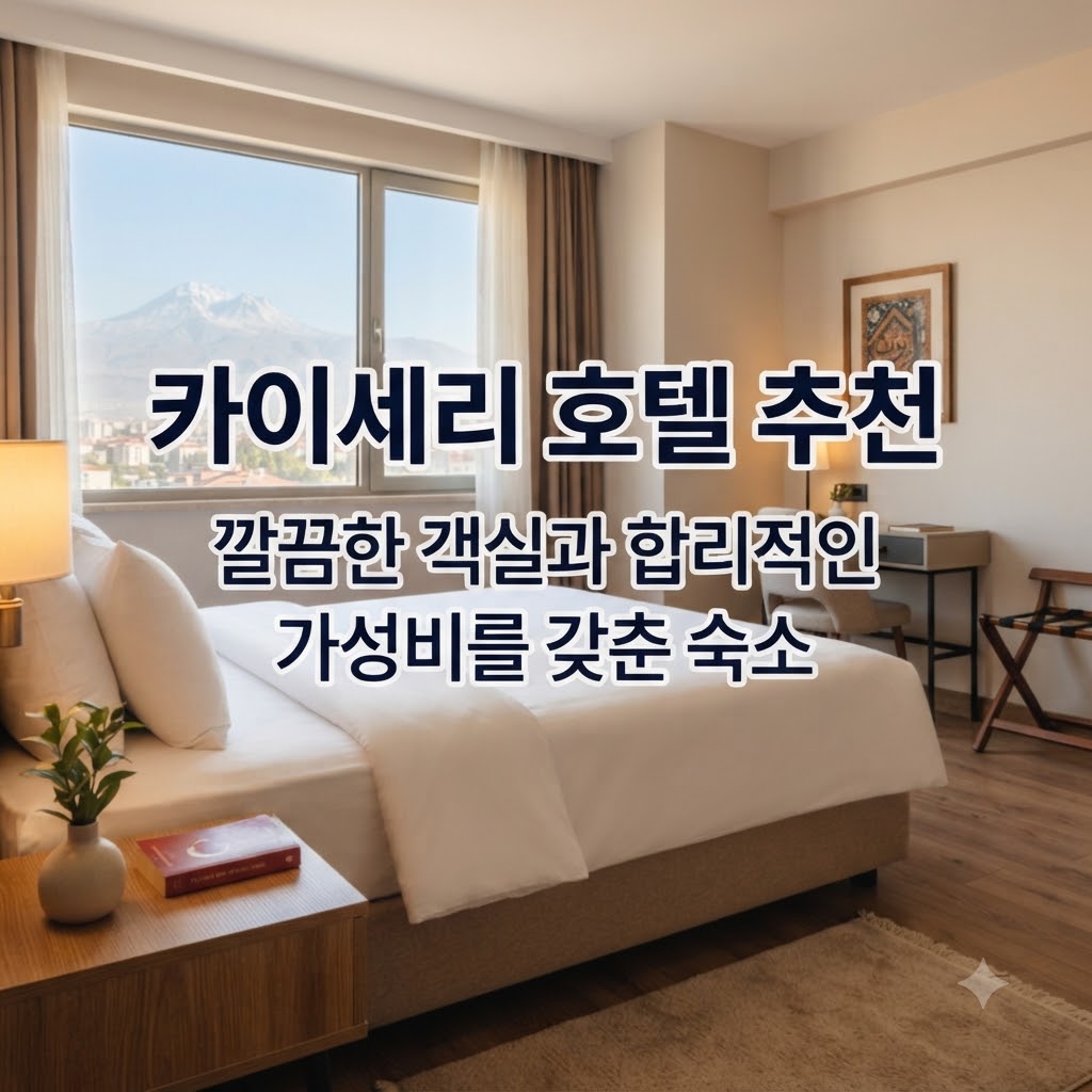 카이세리 호텔 추천 깔끔한 객실과 합리적인 가성비를 갖춘 숙소